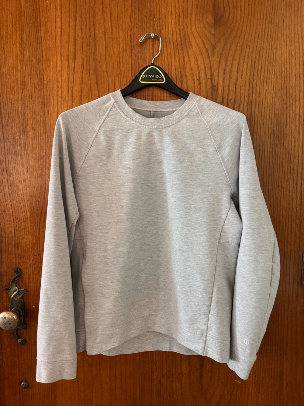 Lulu Lemon Sweat Crew heather gray sweatshirt MENS MEDIUM